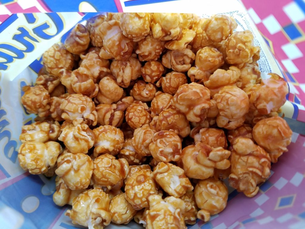 Pop corn caramellati