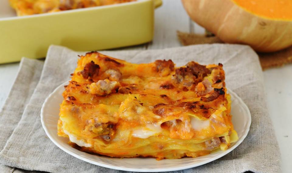 lasagne alla zucca