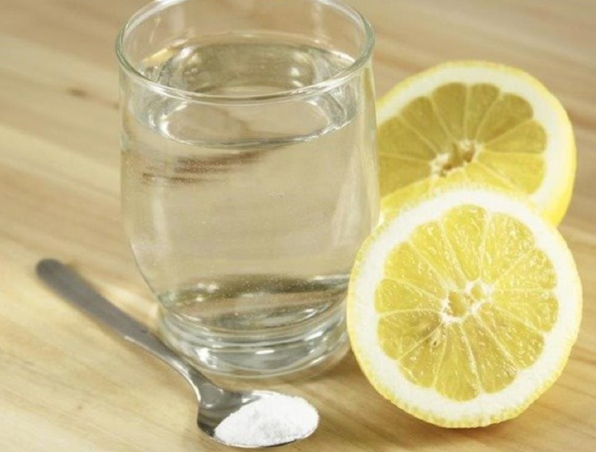 bicarbonato e limone