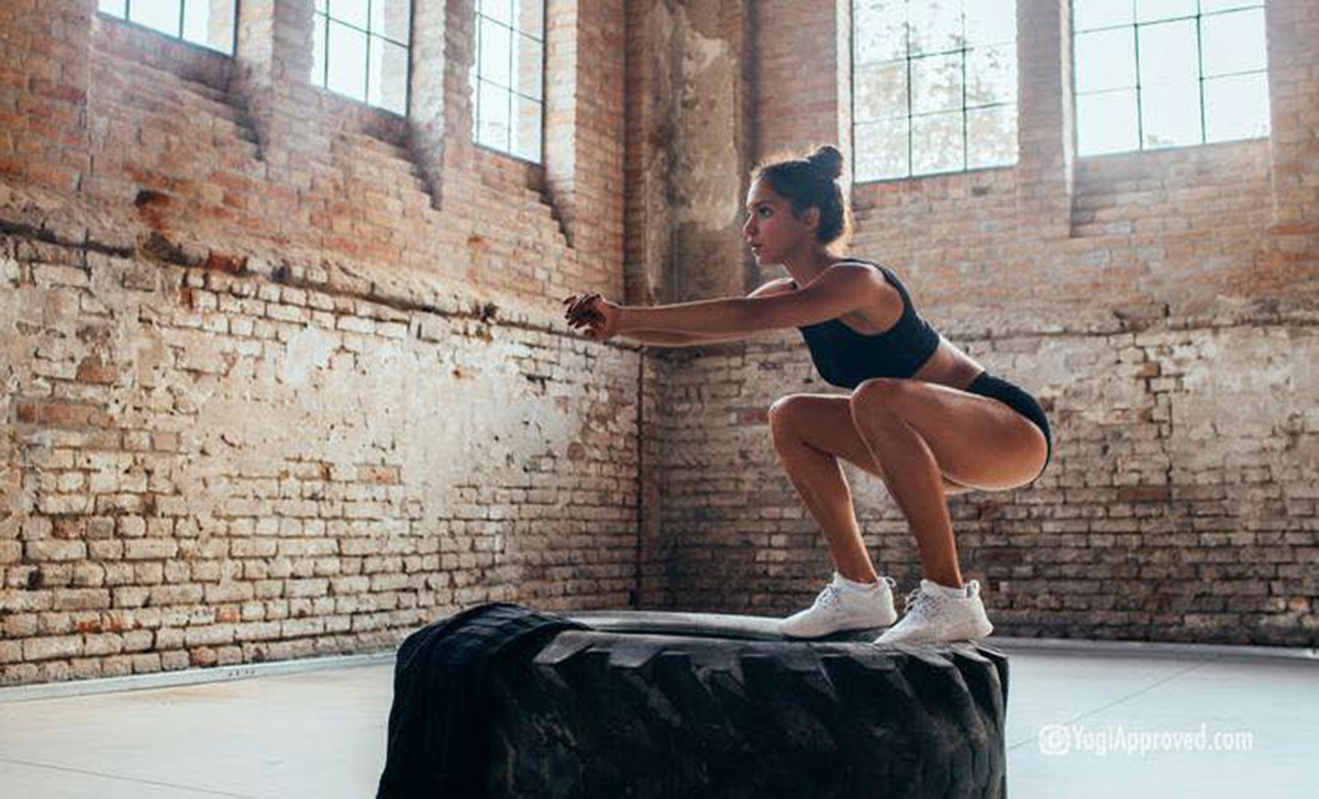 allenamento gambe corpo libero