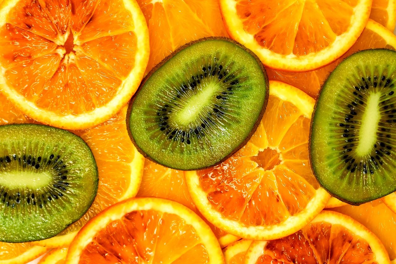 centrifugato kiwi arance