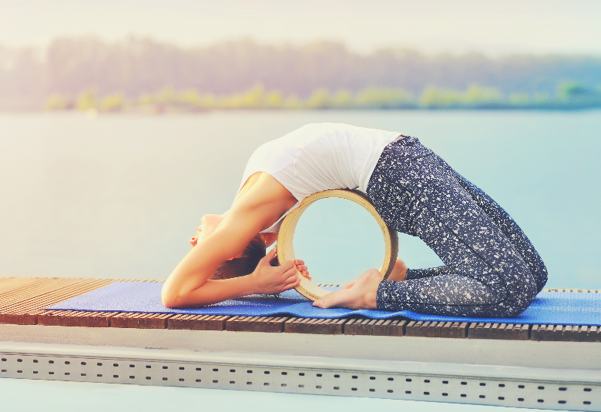 yoga wheel