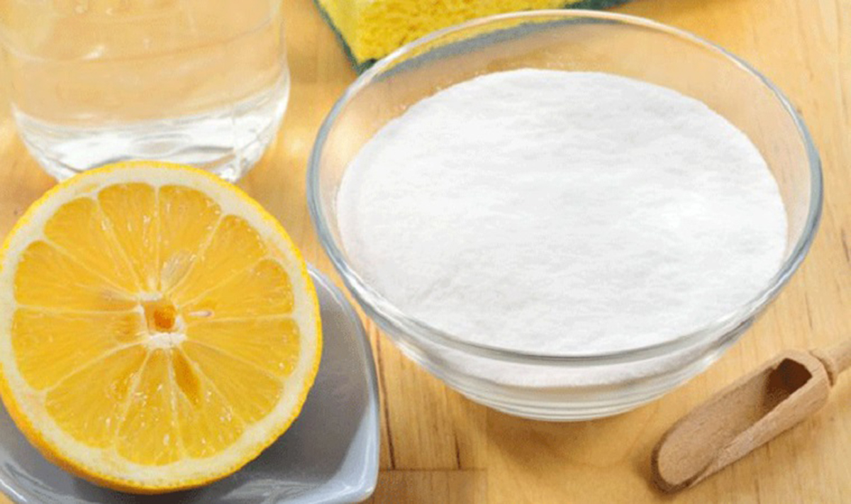 bicarbonato limone viso