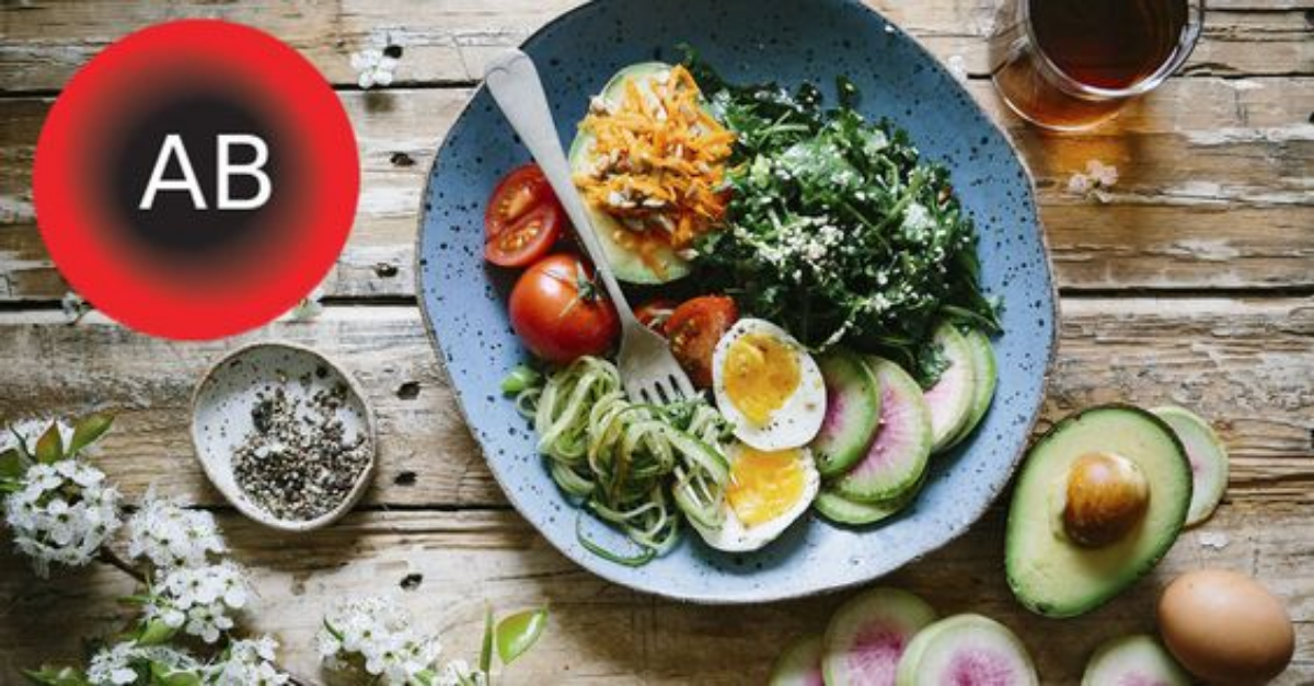 Dieta del gruppo sanguigno ab positivo: cosa mangiare