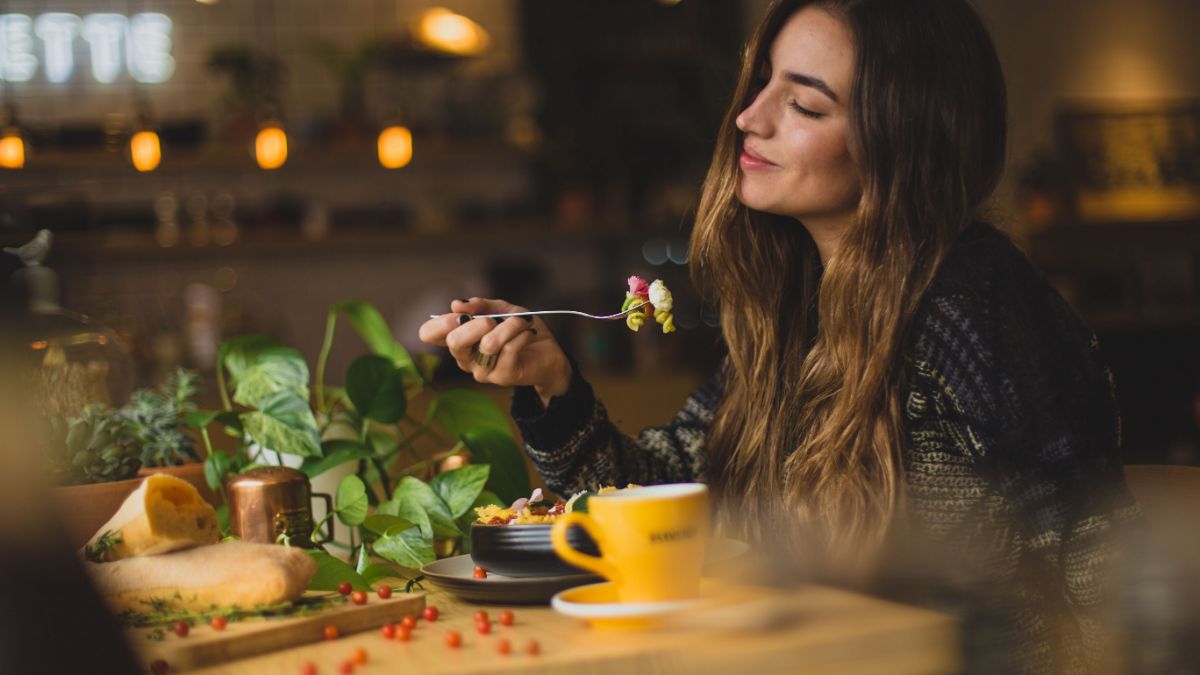 Cosa mangia l'attrice?