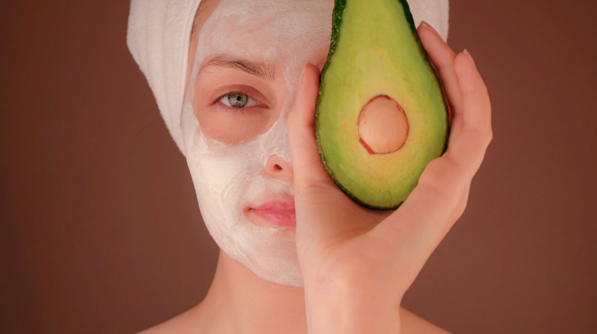 Skincare con avocado