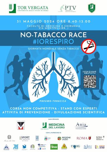 al via no tabacco race corsa di universita policlinico e cus tor vergata 2