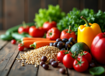 Immagine che illustra la connessione tra dieta e benessere mentale