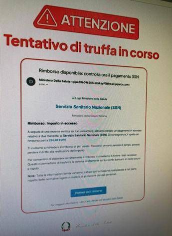 alert ministero salute false mail che promettono rimborsi non cliccate su link 2
