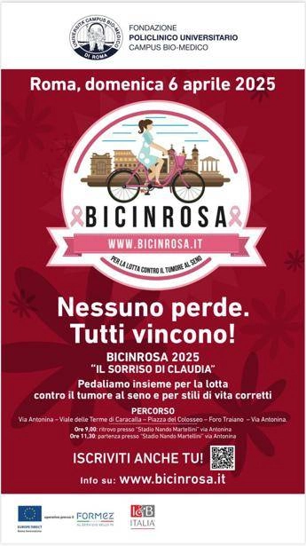 tutti in sella con il campus bio medico contro cancro al seno domenica a roma torna bicinrosa 2