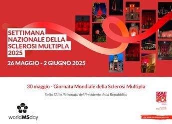 giornata mondiale sclerosi multipla numero 25 litalia si tinge di rosso 2