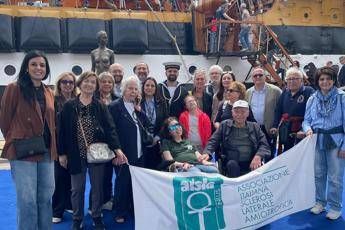malattie rare aisla a bordo nave vespucci per una cura come rotta comune 2