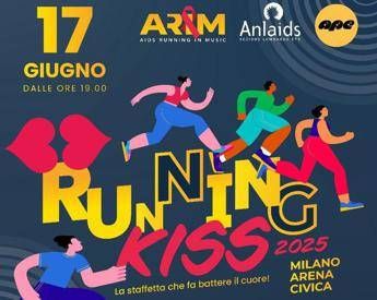 hiv staffetta del bacio contro i pregiudizi a milano torna arim running kiss 2