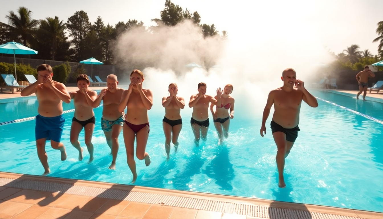 incidente in piscina a cordenons nube tossica sorprende sette bagnanti 1749857402