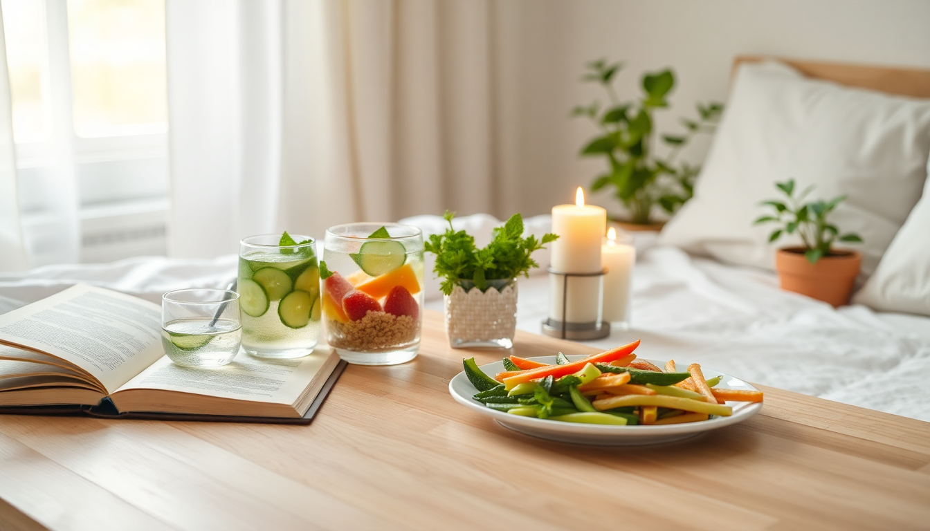 scopri come migliorare il sonno grazie a una dieta equilibrata e leggera 1749978236