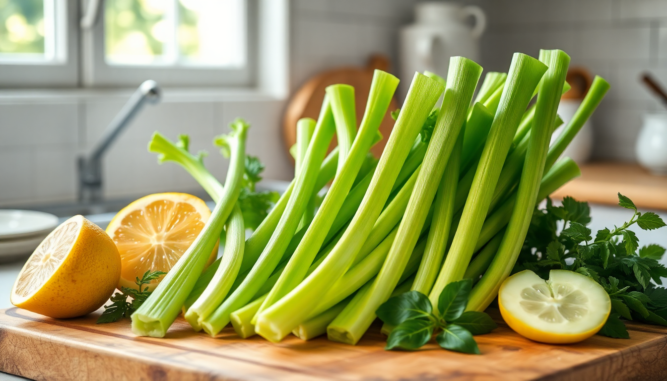 scopri i benefici e le applicazioni del sedano in cucina 1750977997