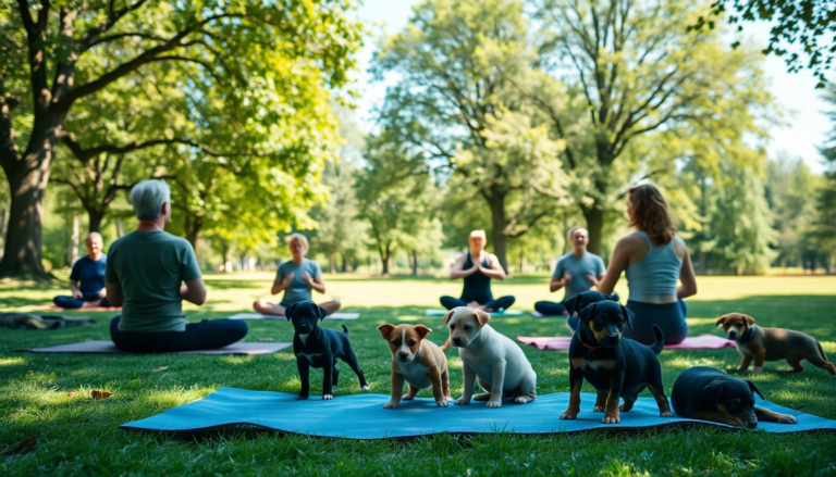 yoga e cuccioli un connubio per il benessere e la socializzazione 1750926339