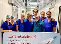 a roma primo impianto in europa di un condotto aortico pre assemblato 2