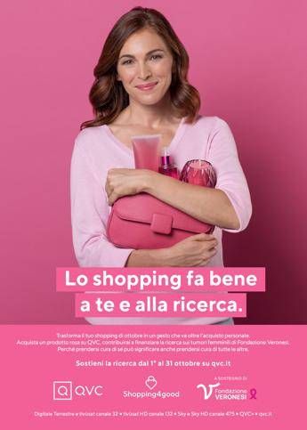 al via shopping4good qvc italia rinnova limpegno per ricerca sui tumori femminili 2