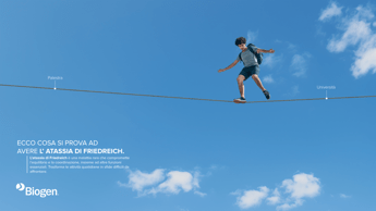 atassia di friedreich una linea gialla per la campagna challengeyourbalance 2