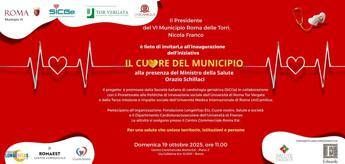 il cuore del vi municipio al via progetto prevenzione cardiovascolare per over65 2