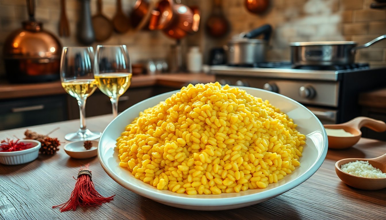 scopri la storia e la tecnica del risotto alla milanese 1761463082