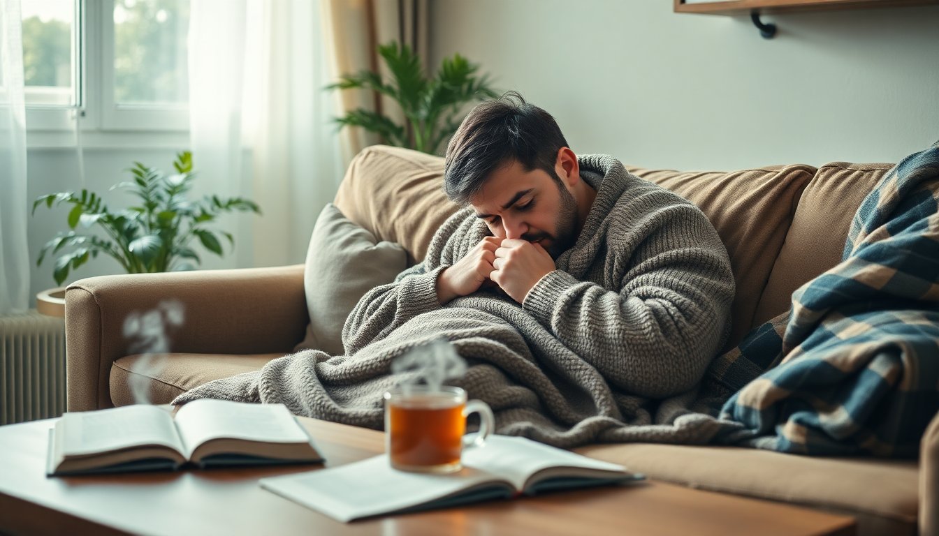 influenza perche gli uomini sperimentano sintomi piu intensi con il man flu 1767348585