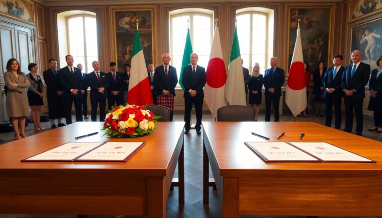 italia e giappone siglano un accordo commerciale storico 1768059922