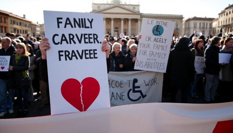 protesta dei caregiver familiari contro il ddl locatelli domande critiche e richieste di cambiamento 1769573327