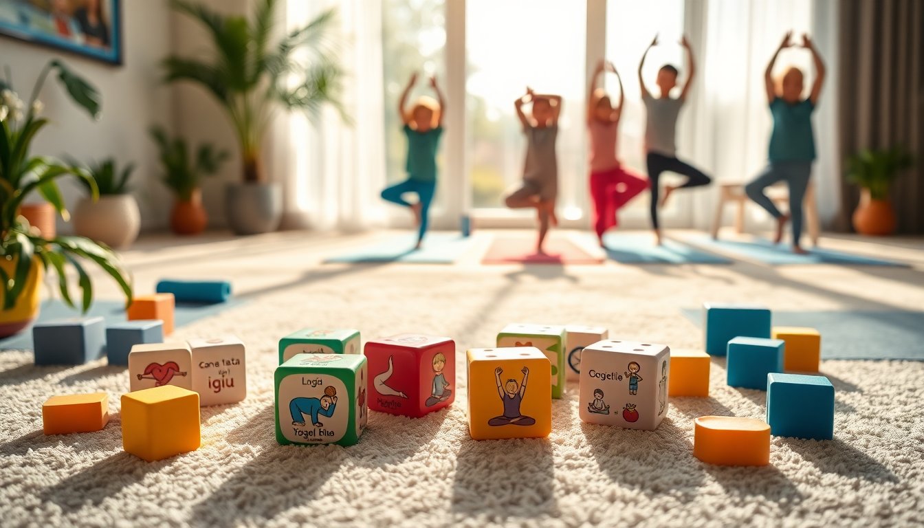 scopri i dadi yoga per bambini divertimento e apprendimento per una crescita sana 1767476856