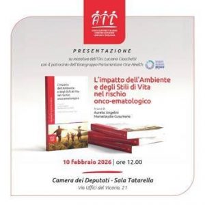 ail in un volume limpatto di ambiente e stili di vita sul rischio onco ematologico 3