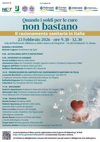 cure sempre meno universali 23 febbraio primo rapporto su razionamento implicito 2