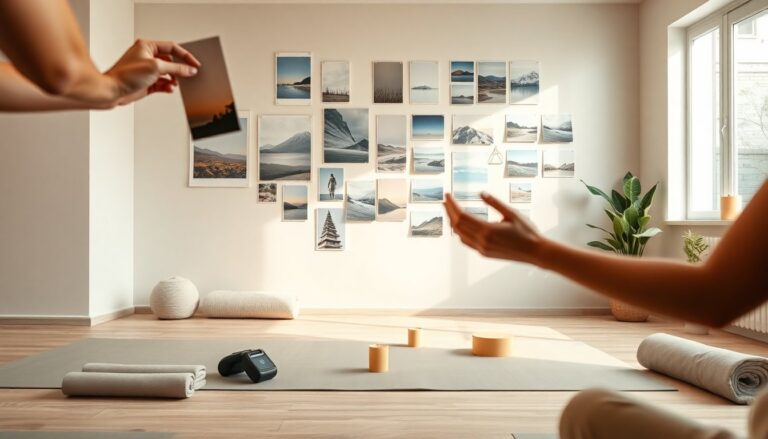 decorare lo spazio yoga con poster e cartoline per ispirare pratica e benessere 1771630775