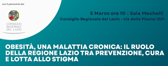 sanita lazio progetto consiglio regionale e asl roma 1 per obesita severa e fragilita 2
