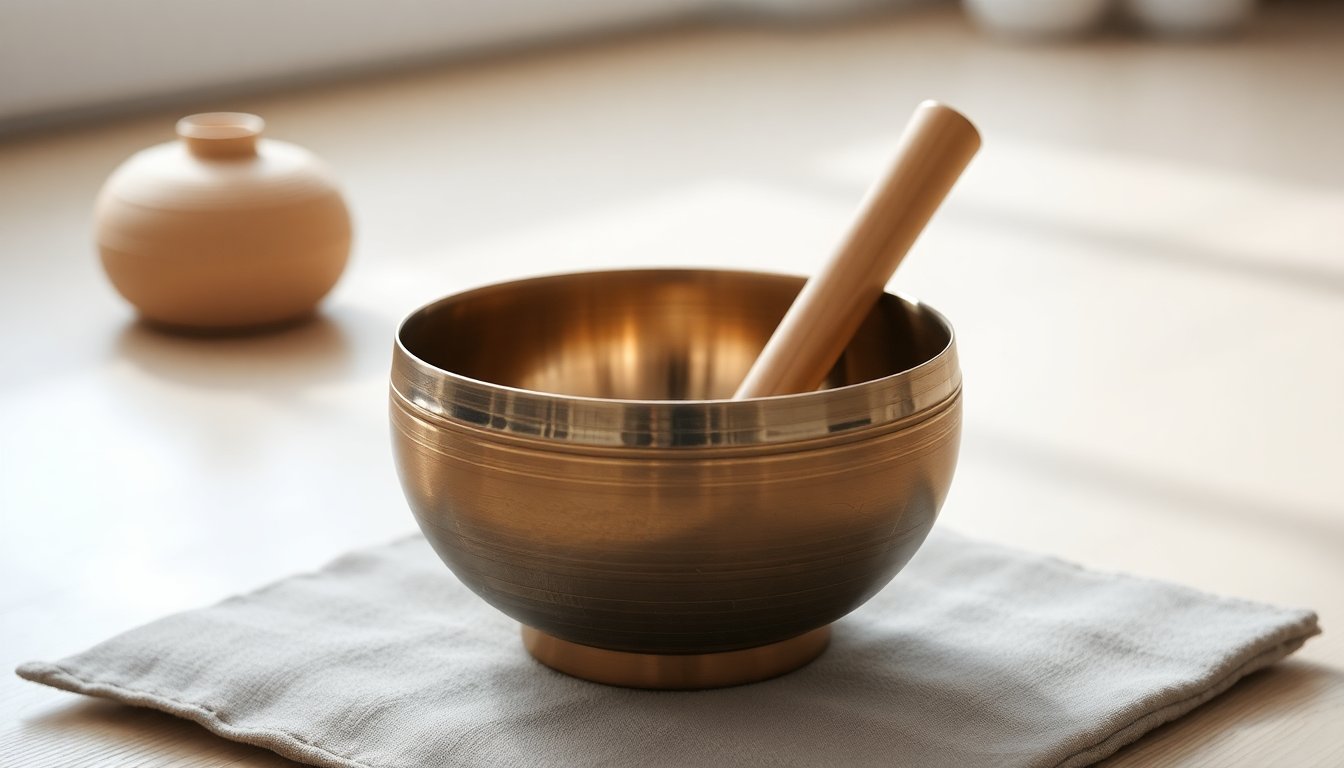 campana tibetana nirmala 22cm guida al suono per meditazione e yoga 1773073933