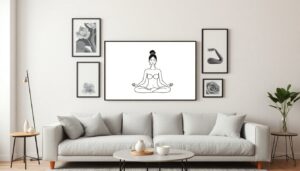 poster posa del loto per salotto e camera da letto 1774790696