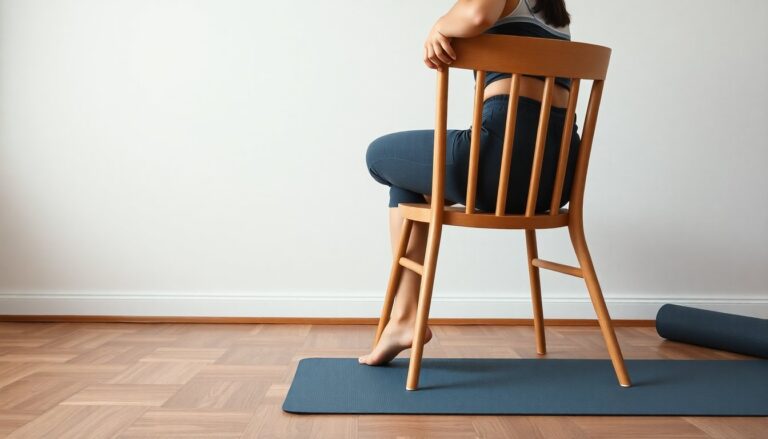 sette minuti per tonificare gambe e glutei usando solo una sedia 1773383500