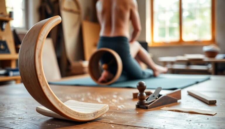 tondino yoga in legno di betulla cassetta del pane per flessibilita e sostegno 1773286286