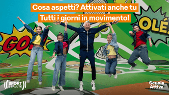 sport e salute al via il contest attiviamoci tutti i giorni in movimento per 23 milioni di studenti 2