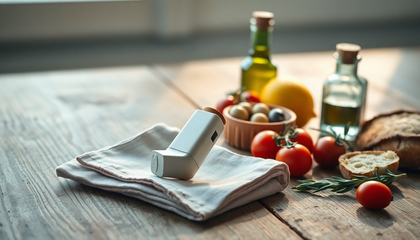 Aderenza alla dieta mediterranea e incidenza di asma nell'adulto: cosa dice la coorte SUN