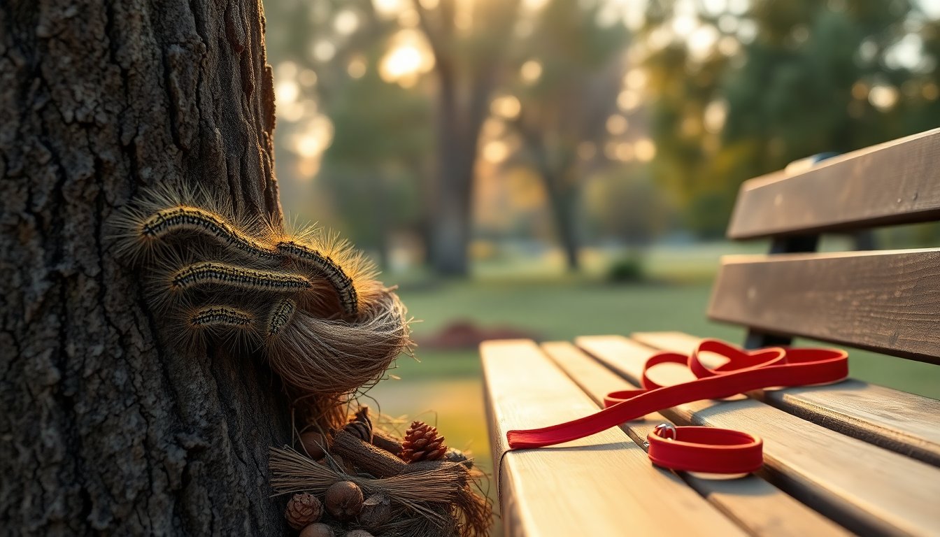 Come riconoscere la processionaria e ridurre i rischi per persone e cani