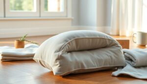 Cuscino pilates VLFit per yoga e pilates: piccolo, pratico e lavabile