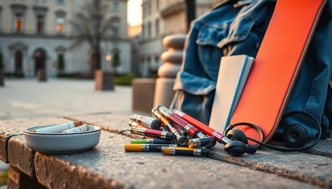 Declino del fumo ma boom delle e-cig tra i giovani in Europa