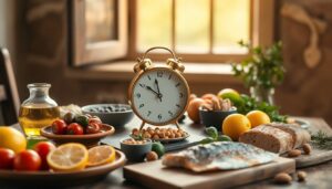 Dieta mediterranea 3D: come sincronizzare i pasti con l'orologio biologico