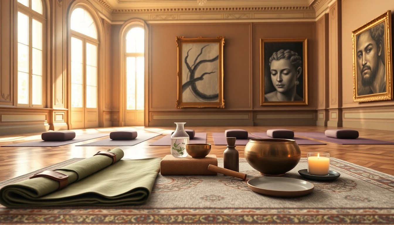 Lezioni di yoga al museo Jean-Jacques Henner: relax tra le opere