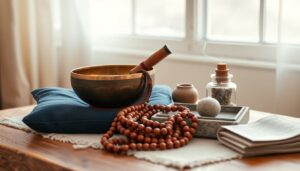 Strumenti per la pratica meditativa: come scegliere campane e mala