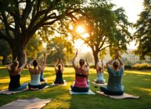 Vinyasa yoga estivo nel verde a Pavia: corso pratico e accessibile