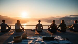 Yoga mattutino e suoni immersivi alla Diga di Ridracoli per un reset energetico