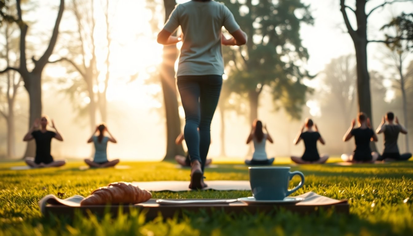 Yoga all'aperto a Parco di Monza: pratica, respiro e colazione