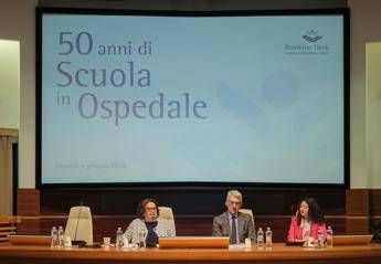 bambino gesu celebra 50 anni di scuola in ospedale seguiti 70mila studenti in 25 anni 2